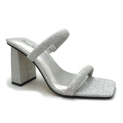 Homecoming Heels - Silver
