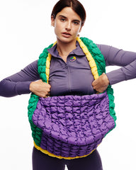 Mardi Gras Puffer Bag