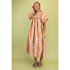 French Quarter Courtyard Midi Dress