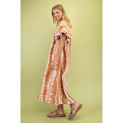 French Quarter Courtyard Midi Dress