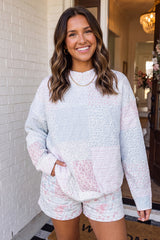 Quilted Mock Neck Set