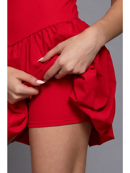 Kinsley Athletic Bubble Dress - 2 Colors