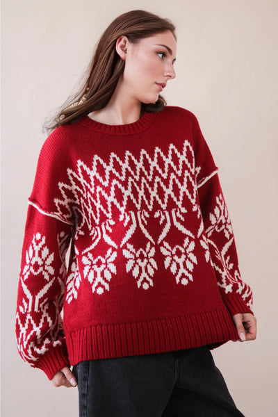 Christmas Isles Sweater - 2 Colors