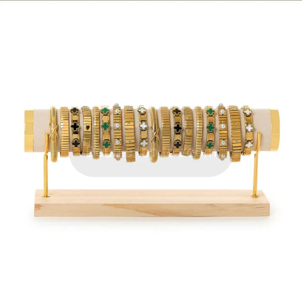 Lucky Stack Waterproof Stretch Bracelets - 9 Designs
