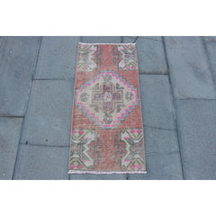 Vintage Turkish Antique Wool Oushak Rug