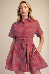 A Saturday In Fall Dress - 2 Colors