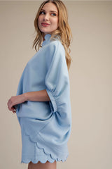 Scallop Top and Short Seperates - 4 Colors