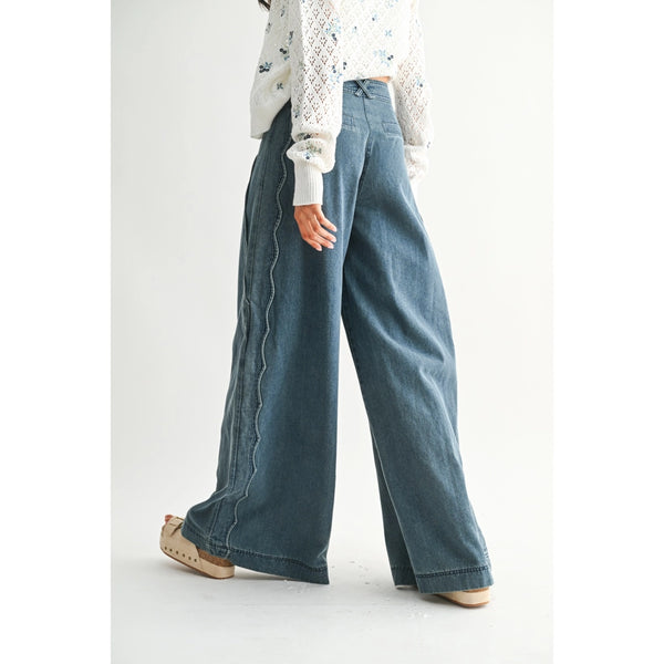 Scalloped Jeans