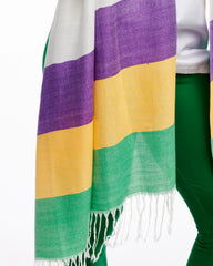 Mardi Gras Scarf