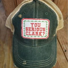 Distressed Christmas Ball Caps - Many Styles