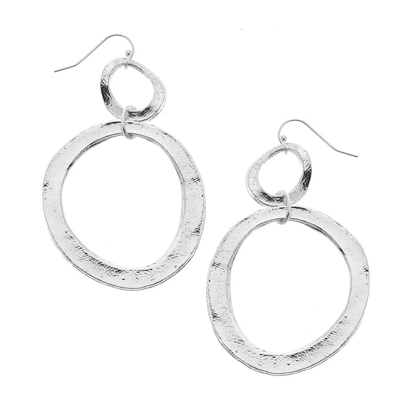 Effie Double Circle Earrings - 2 Colors