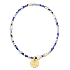 enewton 5.5" egirl Hope Unwritten Bracelet - be you. Small Gold Disc - Is A Smurf's Butt Blue?