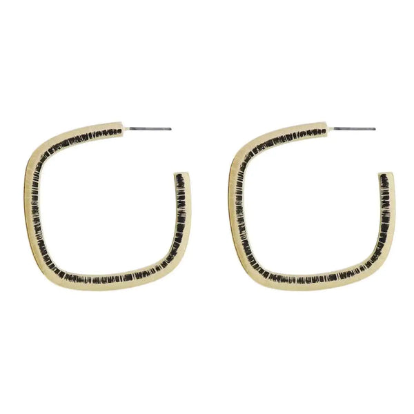 Square Hoop Earrings