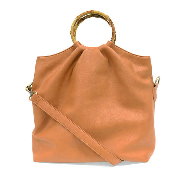 Stacey Bamboo Foldover Tote Bag