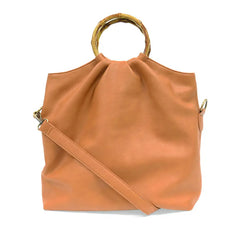 Stacey Bamboo Foldover Tote Bag