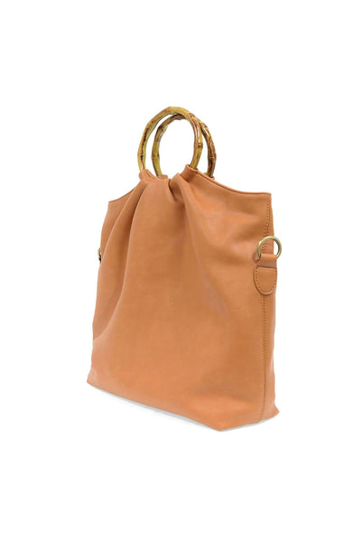 Stacey Bamboo Foldover Tote Bag