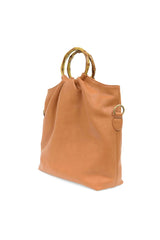 Stacey Bamboo Foldover Tote Bag