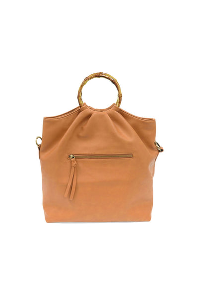 Stacey Bamboo Foldover Tote Bag