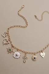 Sunburst Charm Necklaces