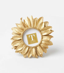 Gold Sunflower Photo Frame