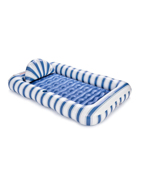 FUNBOY Tanning Pool Lounger - Blue Denim