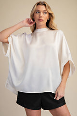 Taylor Satin Top - 3 Colors