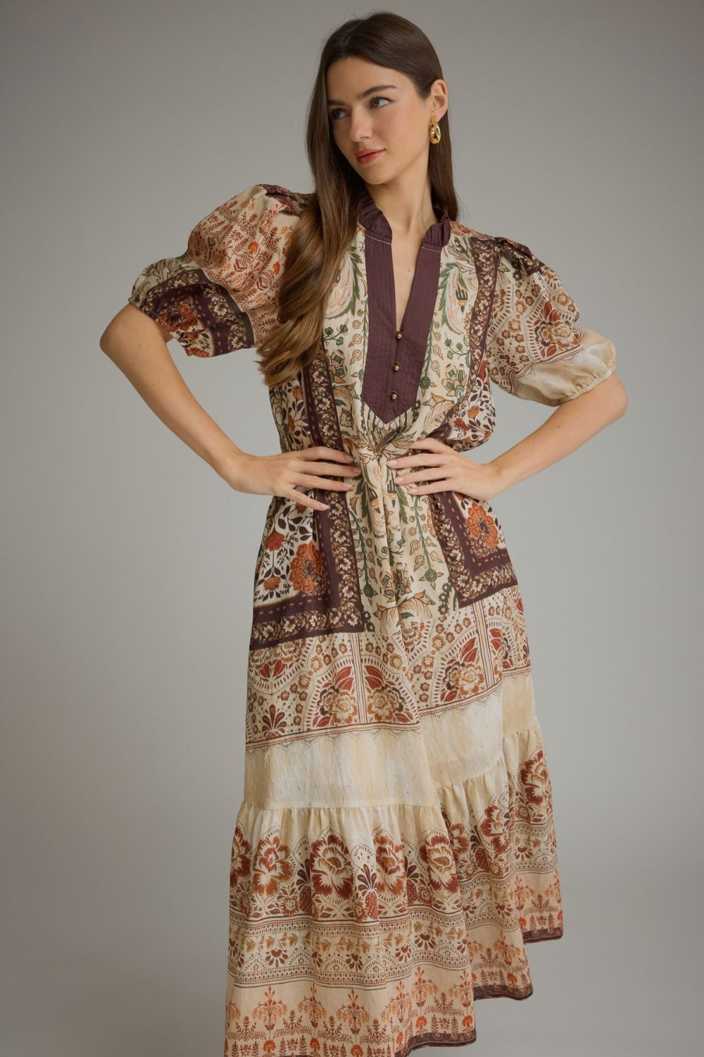 Brownstone In Autumn Dress