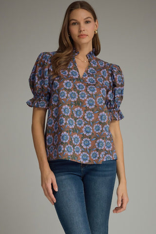 Tori Floral Top
