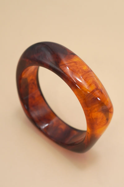 Irregular Square Shape Cuff Bangles - 3 Colors