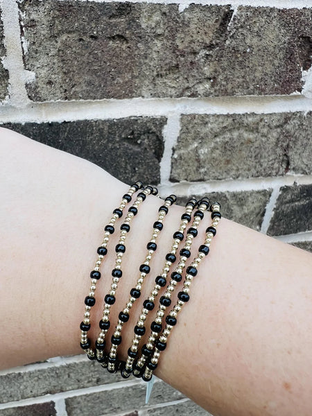 enewton Gameday Hope Sincerity 2mm Bead Bracelet - Onyx