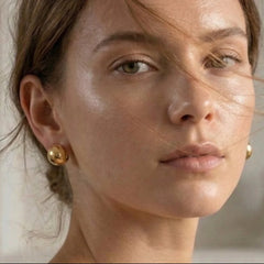 Ellie Vail Vale Dome Huggie Hoop Earring
