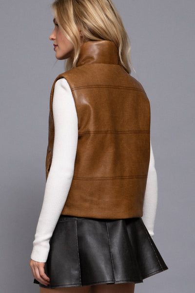 Jonah Leather Vest