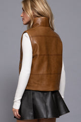 Jonah Leather Vest