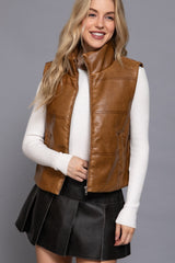 Jonah Leather Vest