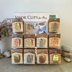 Visor Clips For Him - 10 Styles