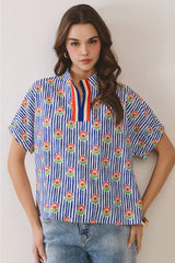 Watercolor Summer Top