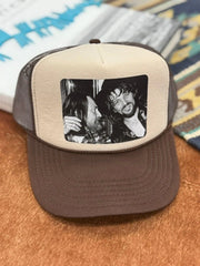 Waylon and Willie FOAM TRUCKER HAT