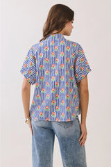 Watercolor Summer Top