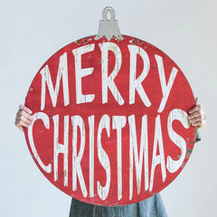 Merry Christmas Ornament Wall Decor