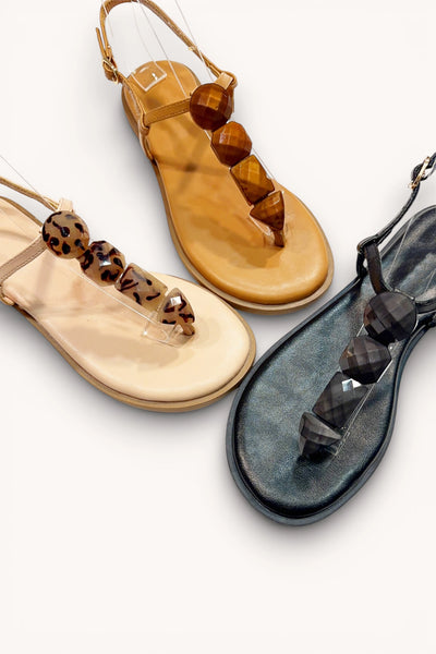 Yendall Stone Sandals - 3 Colors