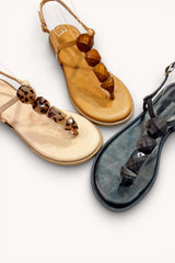Yendall Stone Sandals - 3 Colors