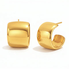 Ellie Vail Zadie Wide Hoop Earring