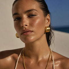 Ellie Vail Zadie Wide Hoop Earring