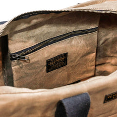 Waxed Canvas Zipper Tote