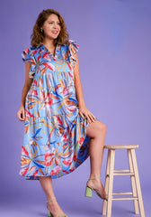 Tropical Get Away Dress - 2 Colors
