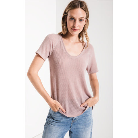 Z Supply The Breezy Rib Layering Tee