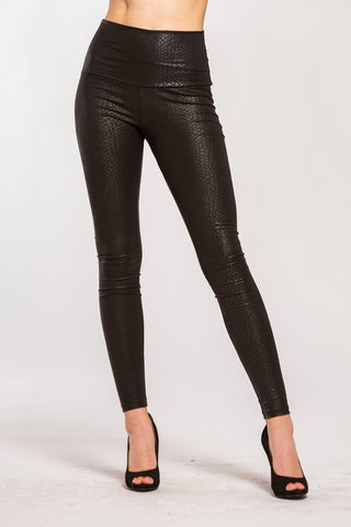 High Waisted Velvet Leggings