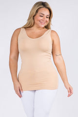 Reversible V or U Neckline Seamless Tank