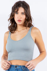 Rachel Ribbed Tank - 5 Colors