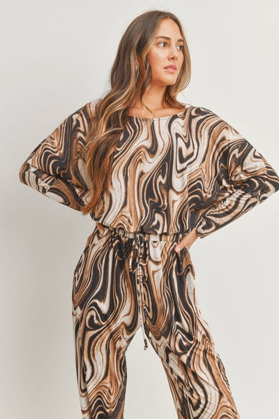 Marblized Jumpsuit